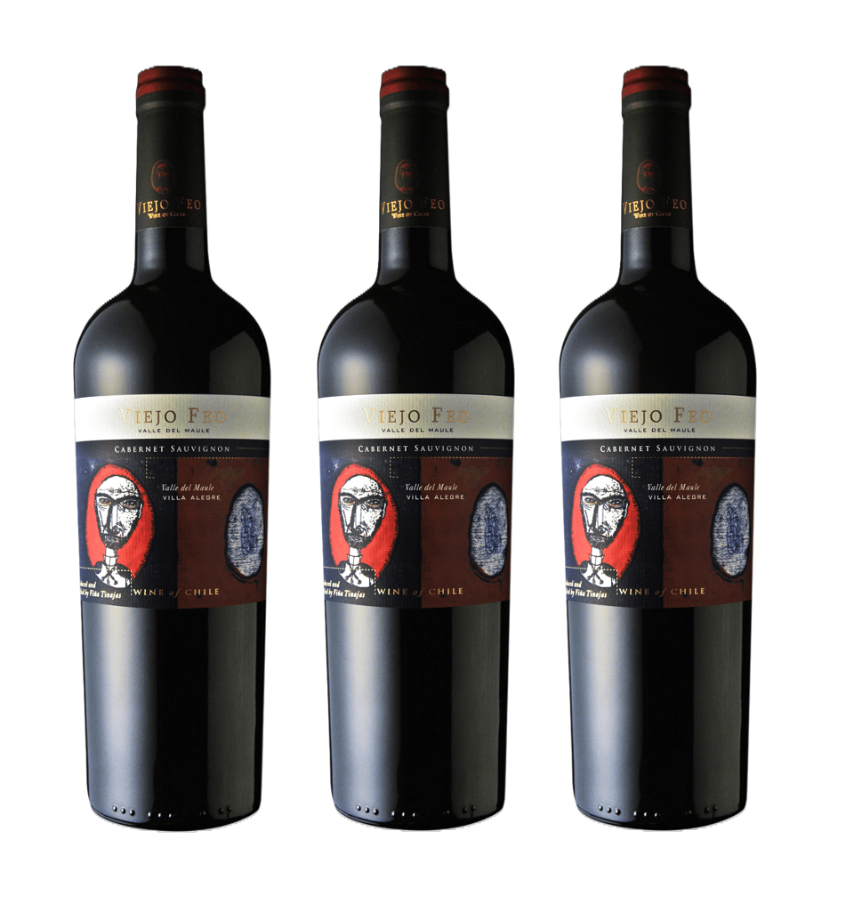 Viejo Feo Cabernet Sauvignon Reserva 750 ml x3 - Viceversa
