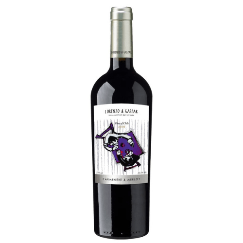 Sipi Decantador Aireador + Lorenzo & Gaspar Carmenere Merlot Gran Reserva 750ml - Viceversa