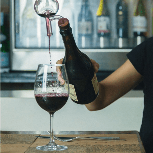 Sipi Decantador Aireador + Lorenzo & Gaspar Carmenere Merlot Gran Reserva 750ml - Viceversa