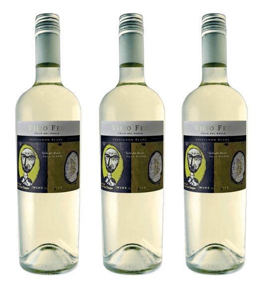 Viejo Feo Sauvignon Blanc Reserva 750 ml x3 - Viceversa